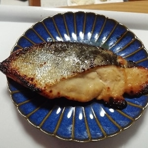 フライパンでふっくら鰆のみそ漬け焼き